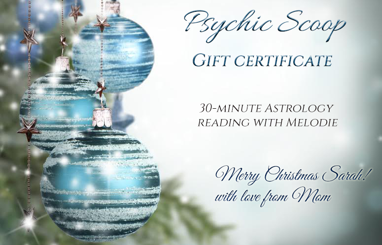 gift certificate