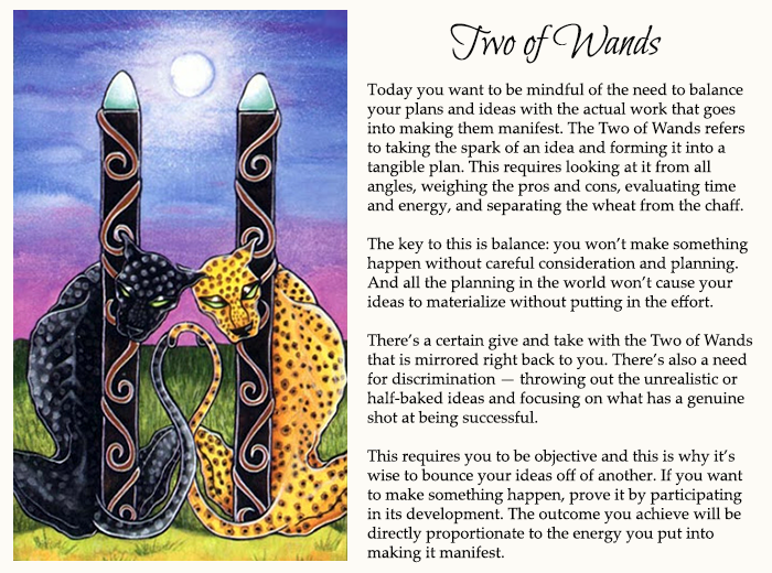 Two of Wands