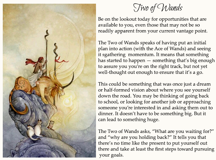 Two of Wands