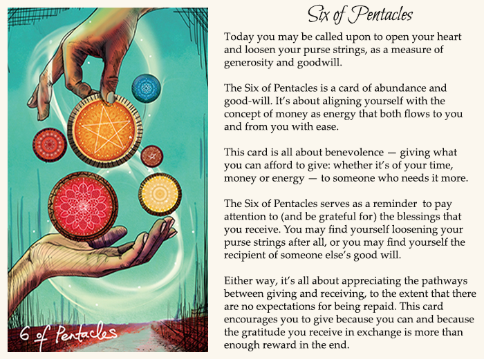 Six of Pentacles