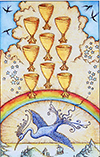 Nine of cups