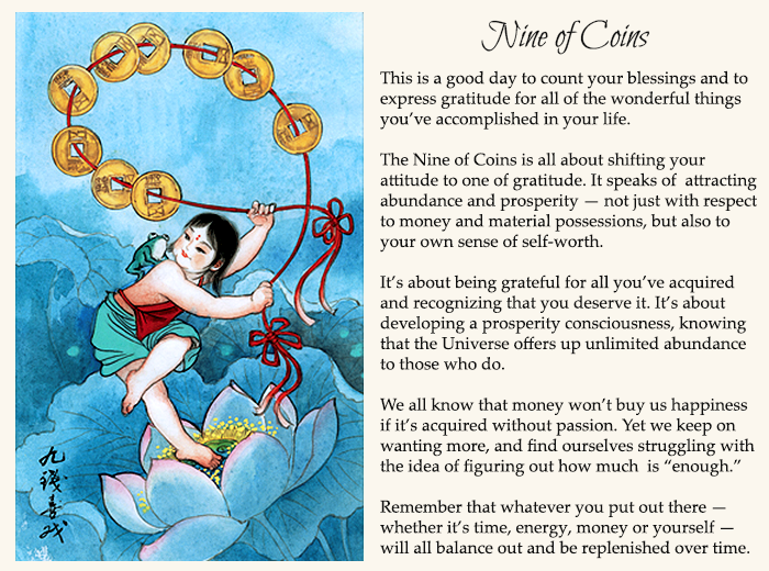 Nine of coins