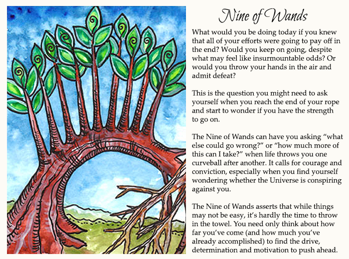 Nine of Wands