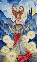 Nine of Pentacles
