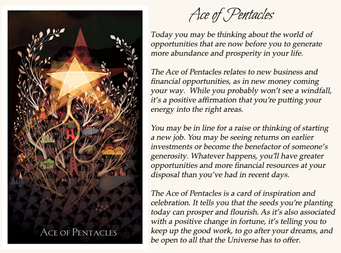 Ace of Pentacles