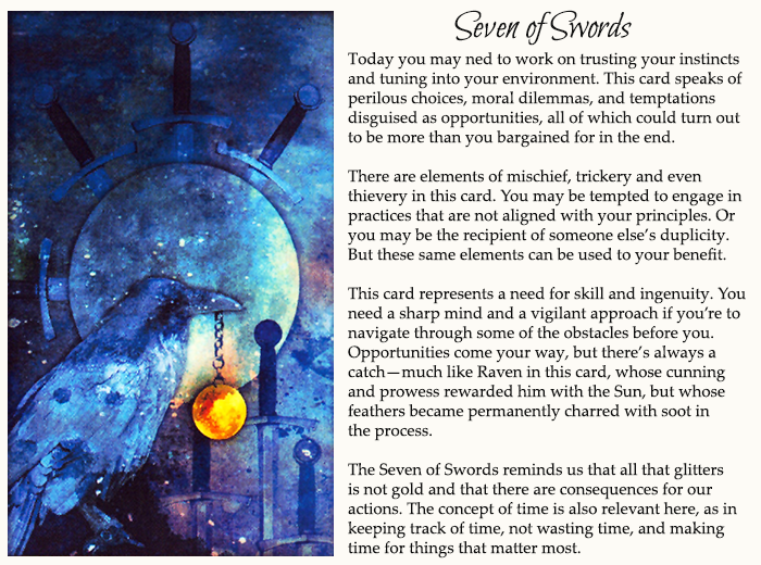 Seven of swords