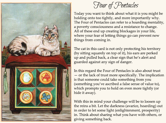 Four of Pentacles