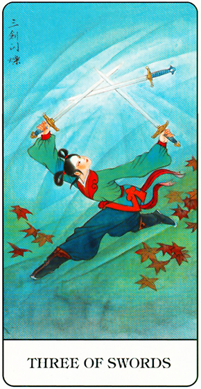 Chinese Tarot - Three of Swords