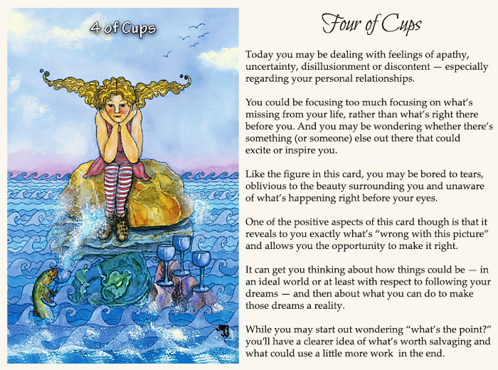 Four of cups