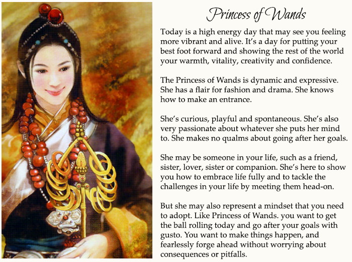 Princess of Wands