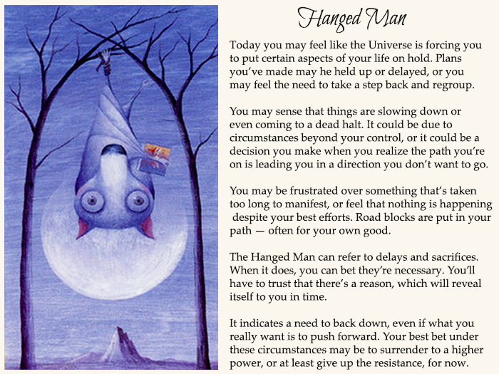 the hanged man