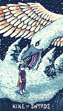 Nine of swords