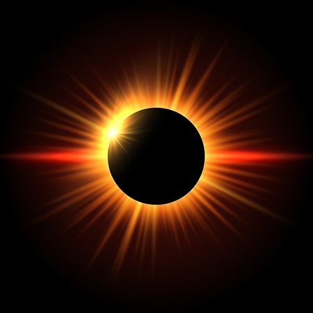 Solar eclipse background • Psychic Scoop Solar eclipse